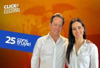 Conoce a tus candidatos: Henry Cucalón y Carla Larrea.