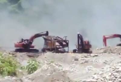 Fuerzas Armadas aclaran lo sucedido en la frontera sur con maquinaria de miner&iacute;a ilegal
