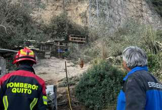 Deslizamiento de tierra en Zámbiza no dejó afectados, dice Municipio