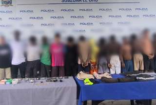 Se desmantel&oacute; a banda de extorsionadores en El Oro