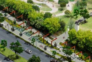 Quito: Bulevar en la extribuna De los Shyris estar&aacute; listo hasta diciembre