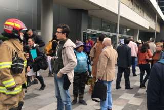 Alerta de bomba en el Complejo Judicial Norte, en Quito