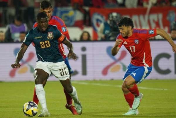 Ecuador empat&oacute; en Chile
