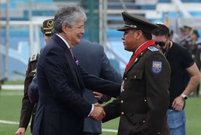 El presidente de Ecuador, Guillermo Lasso, asisti&oacute; a la graduaci&oacute;n de los nuevos polic&iacute;as