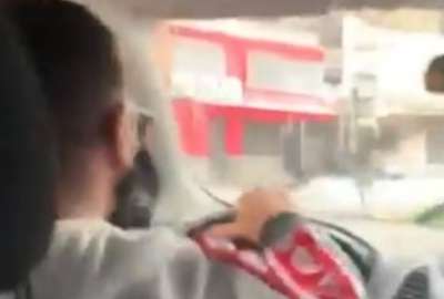Conductor persigue y atropella a un delincuente