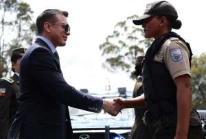 La Policía Nacional se verá beneficiada por tres proyectos de cooperación con Estados Unidos