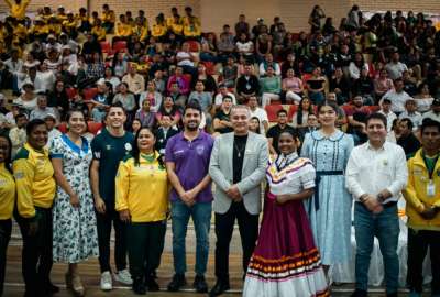Macas vibra con la inauguraci&oacute;n de los Juegos Ancestrales y Populares 2025