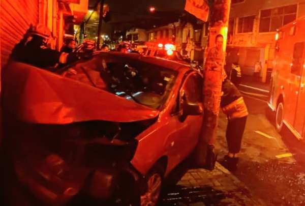 Quito: Un accidente de tr&aacute;nsito se registr&oacute; en el sector de Calder&oacute;n