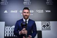 Lionel Messi gan&oacute; su tercer premio The Best