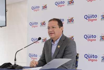 Alcalde de Quito descarta alerta roja por situaci&oacute;n epidemiol&oacute;gica