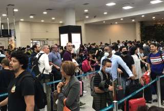 Presidente Lasso orden&oacute; mayor agilidad en los controles migratorios en los aeropuertos
