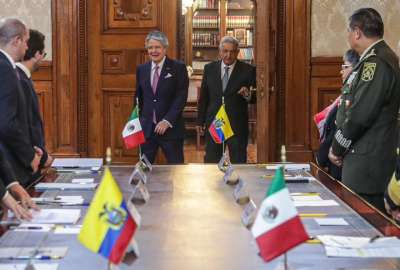Presidente Guillermo Lasso cerr&oacute; acuerdos con su hom&oacute;logo de M&eacute;xico