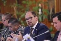 Reimberg rechazó accionar de jueza en Zamora Chinchipe.