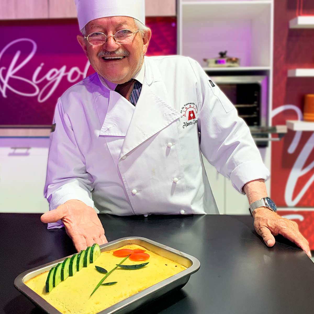 Pastel de yuca con atún