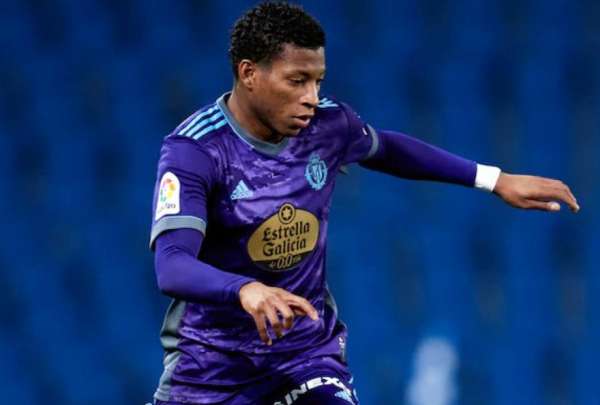 Gonzalo Plata jug&oacute; en la derrota del Valladolid durante un partido amistoso