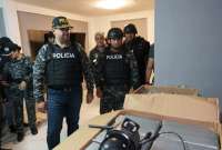 Operativo múltiple en varios puntos la provincia del Guayas permitió decomiso de armas y droga.