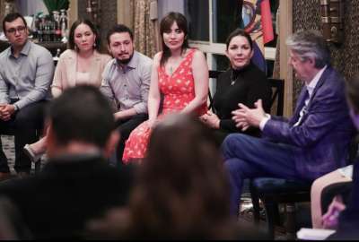 Presidente Lasso se reuni&oacute; con estudiantes ecuatorianos en Israel