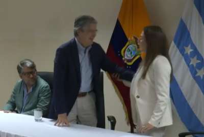 El evento de posesi&oacute;n de la nueva funcionaria se dio en Samborond&oacute;n 