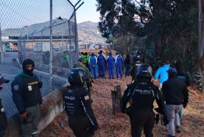 Un grupo de habitantes de calle, sospechosos de robos, intent&oacute; prender fuego en una quebrada del sur de Quito.