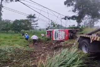 Un fallecido y tres heridos en siniestro de tr&aacute;nsito en Chone