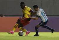 Aucas cay&oacute; en su casa ante Racing por Copa Libertadores