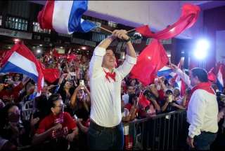 Santiago Pe&ntilde;a triunfa en las elecciones presidenciales en Paraguay