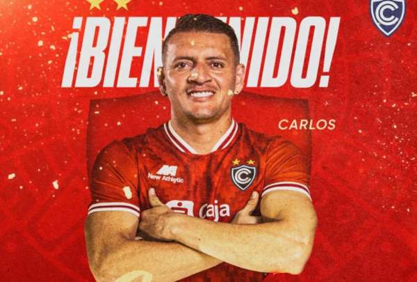 Carlos Garc&eacute;s fue presentado como refuerzo del Cienciano