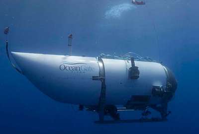 La Guardia Costera envi&oacute; un robot submarino para buscar al submarino