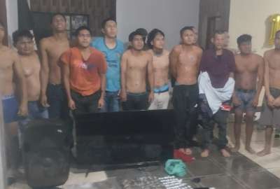 En el cant&oacute;n Playas, los militares realizaron el allanamiento a un inmueble en el que detuvieron a 13 personas , presuntos miembros de &ldquo;Los Choneros&rdquo; 