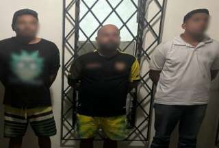 Polic&iacute;a Nacional captur&oacute; a tres presuntos terroristas en Guayaquil y Santa Elena