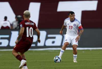 Venezuela derrot&oacute; 3-0 a Chile, este martes 17 de octubre de 2023.