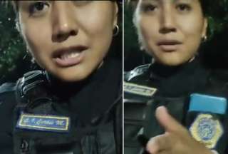 Graban a una agente de polic&iacute;a ebria en Ciudad de M&eacute;xico