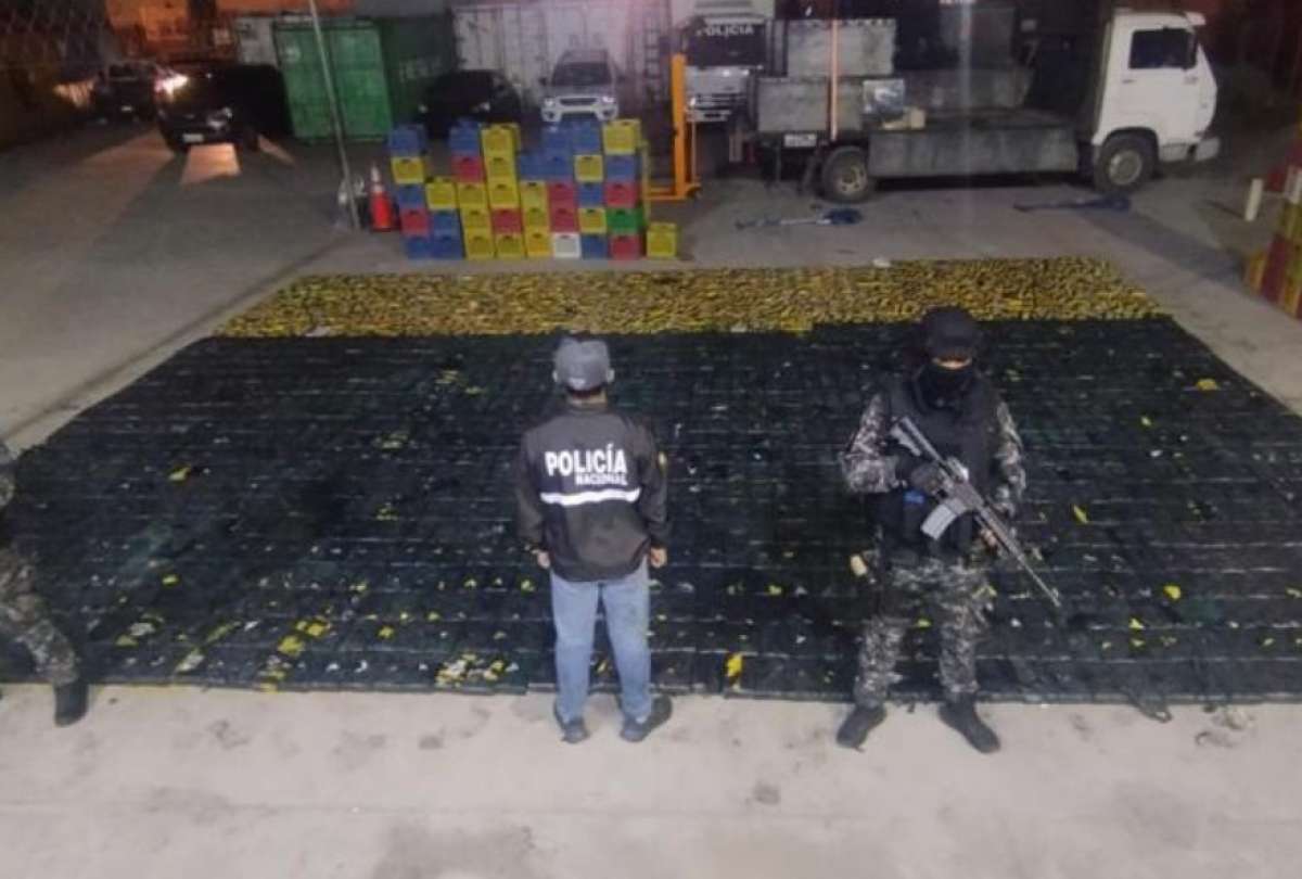 La Policía decomisó dos toneladas de cocaína. 