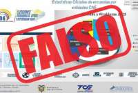 El CNE no realiza encuestas ni pron&oacute;sticos electorales 