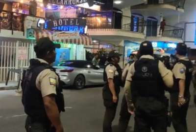 La Polic&iacute;a lleg&oacute; al lugar para investigar los hechos.