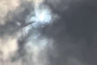 Estados Unidos: OVNI fue observado durante el eclipse solar