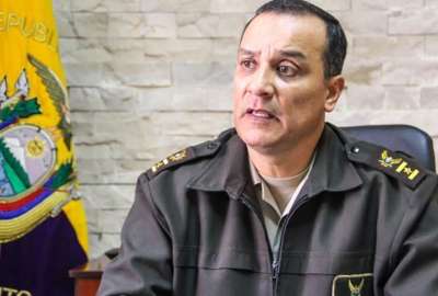 Carlos Cabrera es el nuevo Comandante General de la Polic&iacute;a