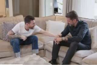 Periodista suelta l&aacute;grimas al entrevistar a Lionel Messi en persona