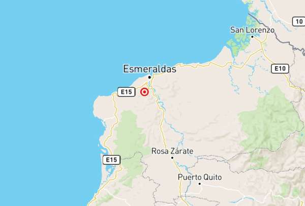 En Esmeraldas se registr&oacute; un sismo de 4,6 de magnitud. 