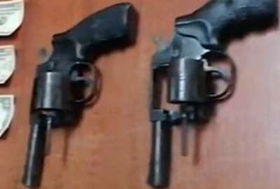 Dos armas de fuego fueron capturadas por la Polic&iacute;a Nacional, tras frustrar un asalto en La Florida.