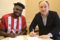 Jordy Caicedo (izq.) volvi&oacute; al f&uacute;tbol europeo para jugar en el Sivasspor. 