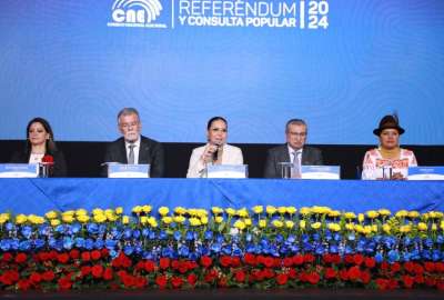 En nueve de las preguntas de la Consulta Popular y Refer&eacute;ndum 2024 ganar&iacute;a el s&iacute;, relacionadas con la seguridad, y solo en dos se impondr&iacute;a el no.