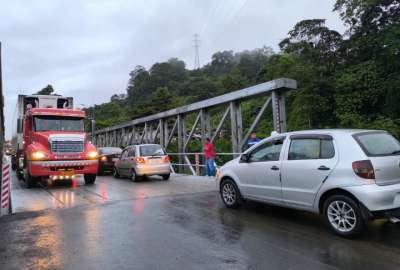 El puente Delta tiene una extensi&oacute;n de 56 metros. 