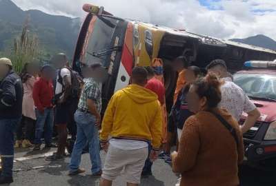 Dos siniestros de tr&aacute;nsito se registraron en la v&iacute;a Aloag - Santo Domingo