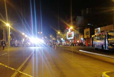 La AMT cerr&oacute; una parte de la avenida Mariscal Sucre por accidente de tr&aacute;nsito.