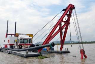 Alejandro Chanab&aacute;: &ldquo;Se debe dragar (del r&iacute;o Guayas), con planificaci&oacute;n. Hay que identificar las zonas cr&iacute;ticas&rdquo;.