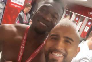 Felipe Caicedo llam&oacute; crack' a Arturo Vidal tras su posteo sobre su nacionalidad