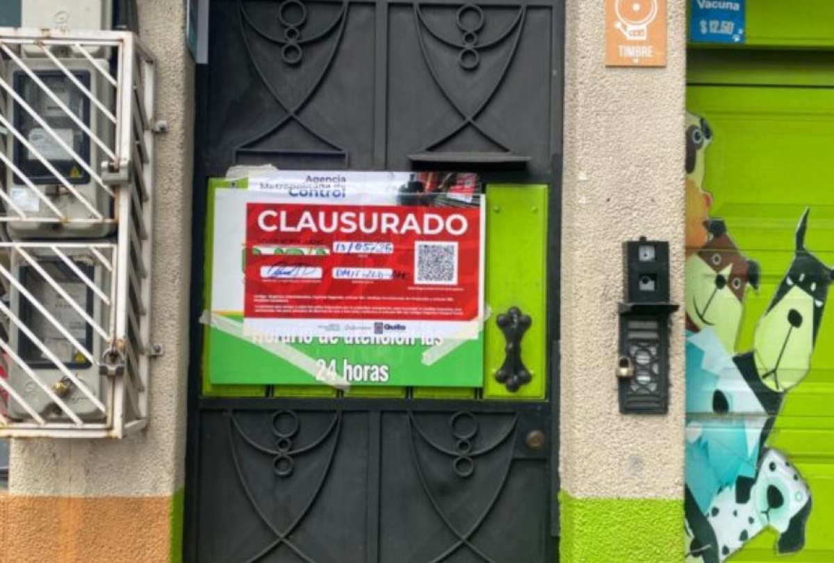 Una clínica veterinaria fue clausurada por las autoridades tras detectar graves irregularidades que ponían en riesgo la salud de las mascotas.