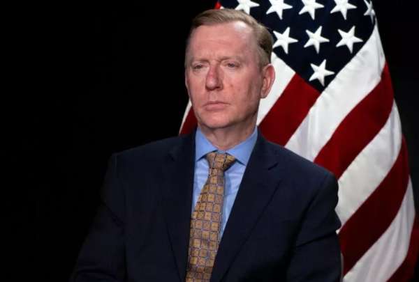 Michael Fitzpatrick, embajador de Estados Unidos, habl&oacute; de la cooperaci&oacute;n internacional en lucha contra la corrupci&oacute;n.