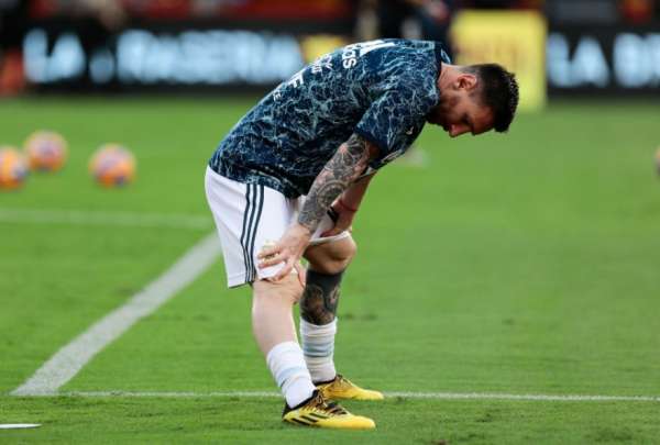 La afici&oacute;n ecuatoriana ovacion&oacute; a Lionel Messi